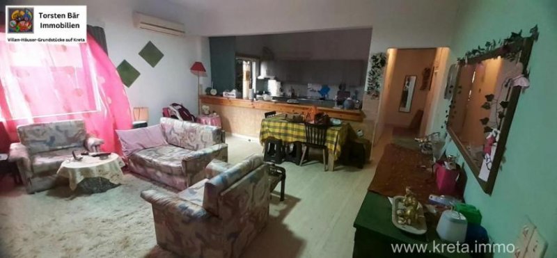 Mires Kreta, Mires 90m² große Erdgeschosswonung zu verkaufen Wohnung kaufen